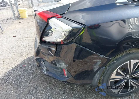 2016 Honda Civic Ex-T из США, поврежденный, VIN 19XFC1F32GE012760